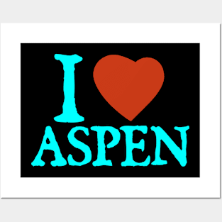 I Love Aspen Posters and Art